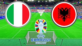 FC 24 - Italy vs Albania UEFA Euro 2024 Group B