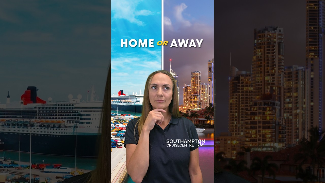 Would I cruise from Southampton or fly abroad for a cruise? ⚓️✈️