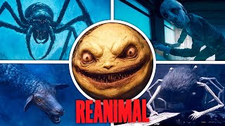 REANIMAL - All Bosses + All Secrets \& Ending (NEW Little Nightmares Demo)