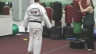 Old White Men Jumping-Rebel Karate-360 Jumping Roundhouse Kick?? Where Is Brad?