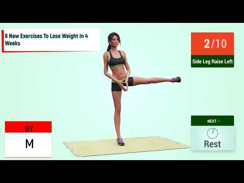 6 New Exercises To Lose Weight In 4 Weeks/6 ახალი ვარჯიში წონის დასაკლებად 4 კვირაში