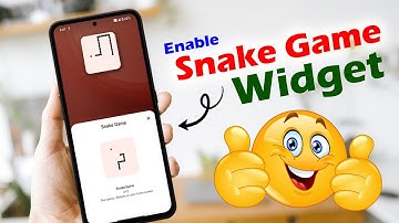Snake Game Widget - Enable in Any Nothing Easily ⚡⚡