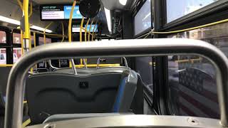 MTA NYC Bus Onboard XN40 722 On The Bx27