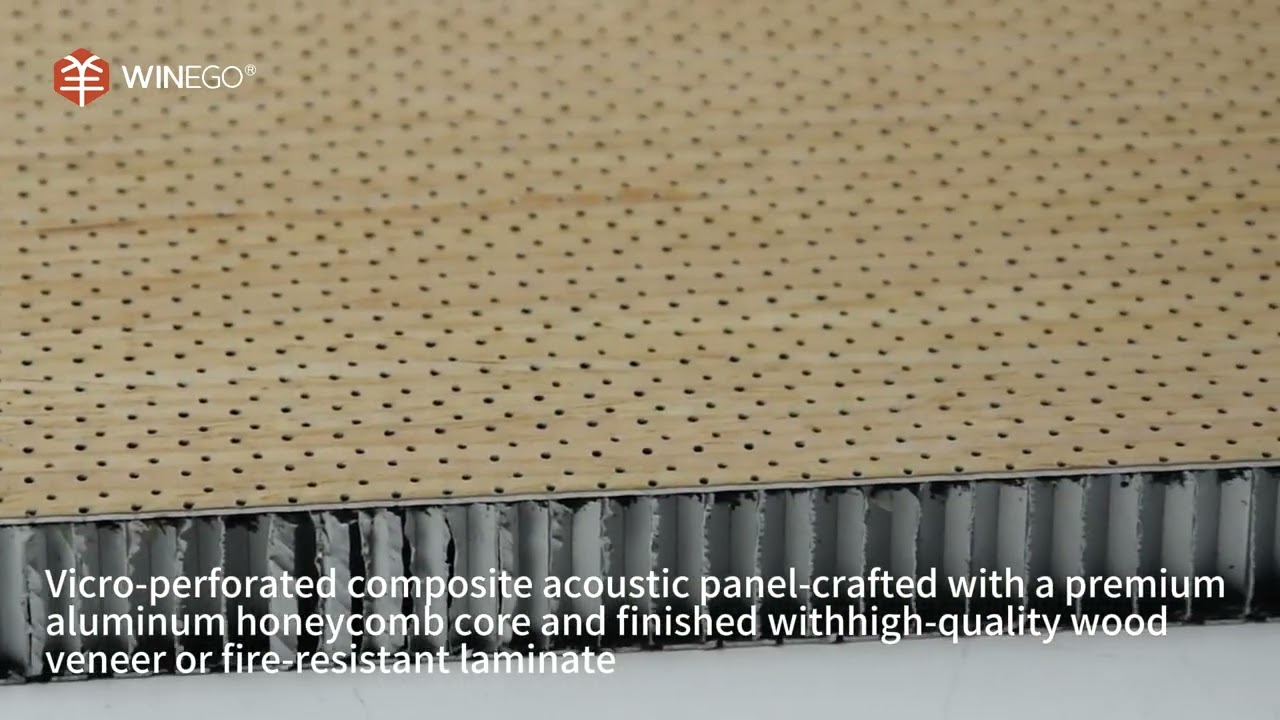 Innovative Micro-Perforated Acoustic Panels with Aluminum Honeycomb Core