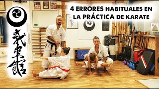 Cuatro ERRORES habituales en la PRÁCTICA de karate