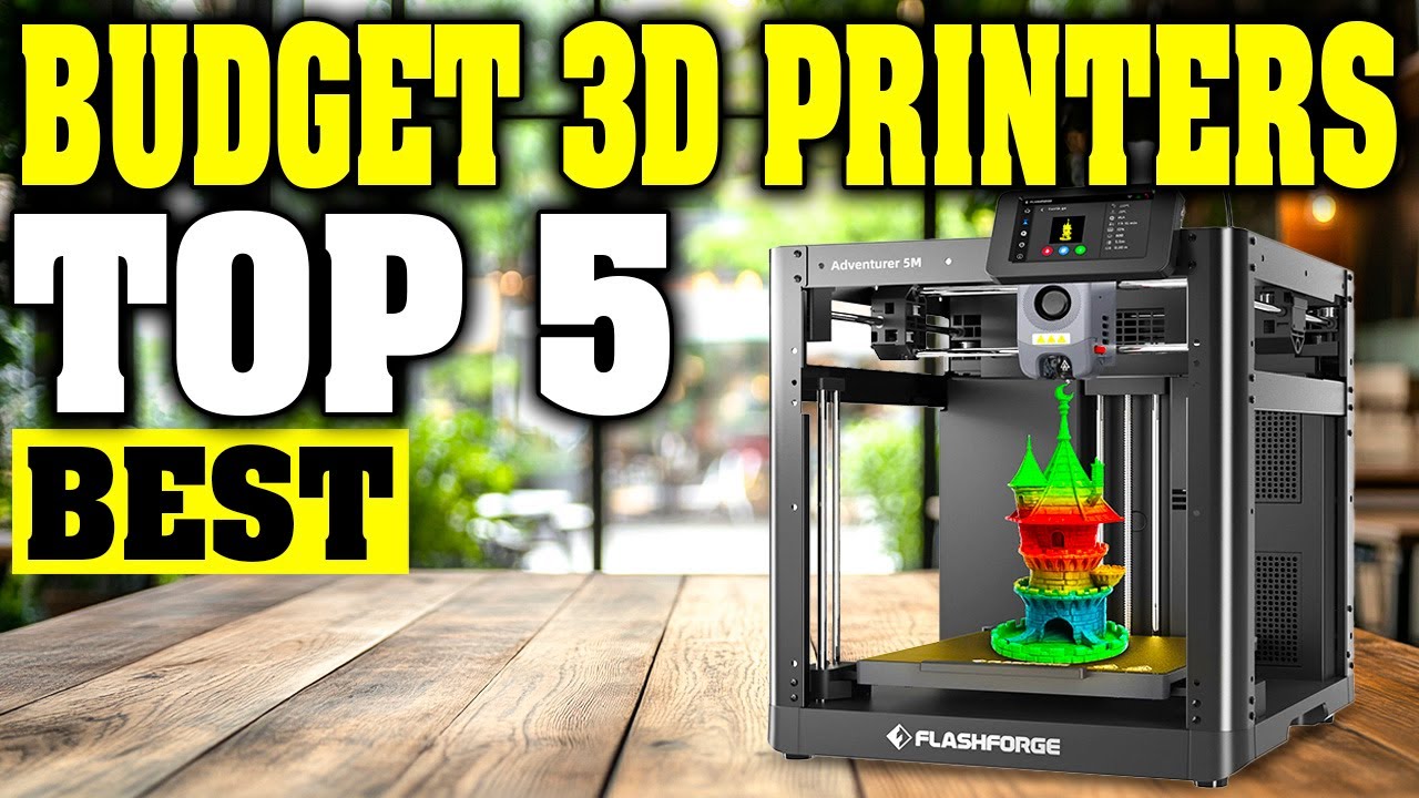 Лучшие бюджетные 3D-принтеры 2026 года 🖨️ Топ-5 моделей до 500 долларов