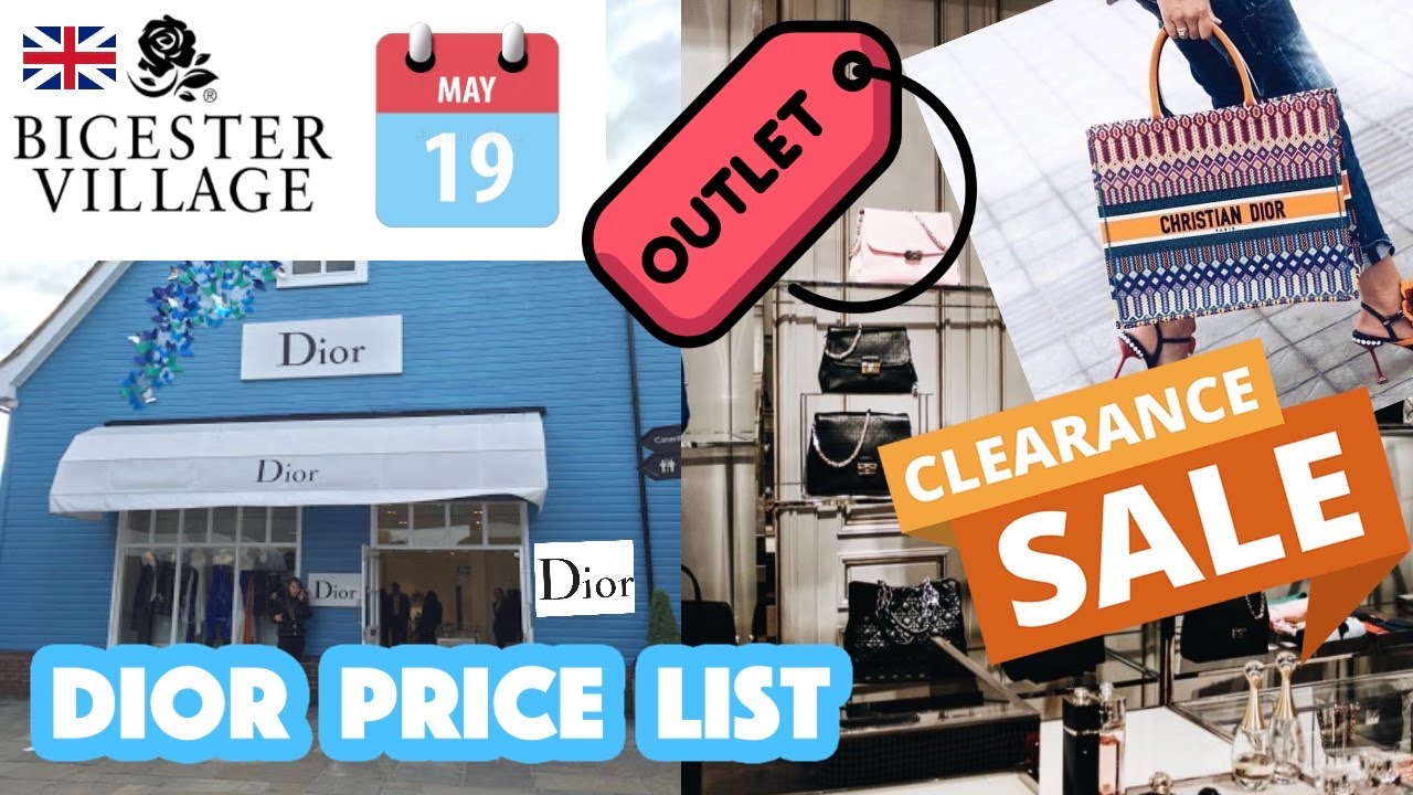 BICESTER VILLAGE OUTLET DIOR SHOPPING / WOMEN WALLETS / 19th MAY 2021