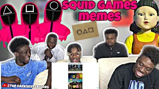 Hilarious Squid Games MEMES Reaction!