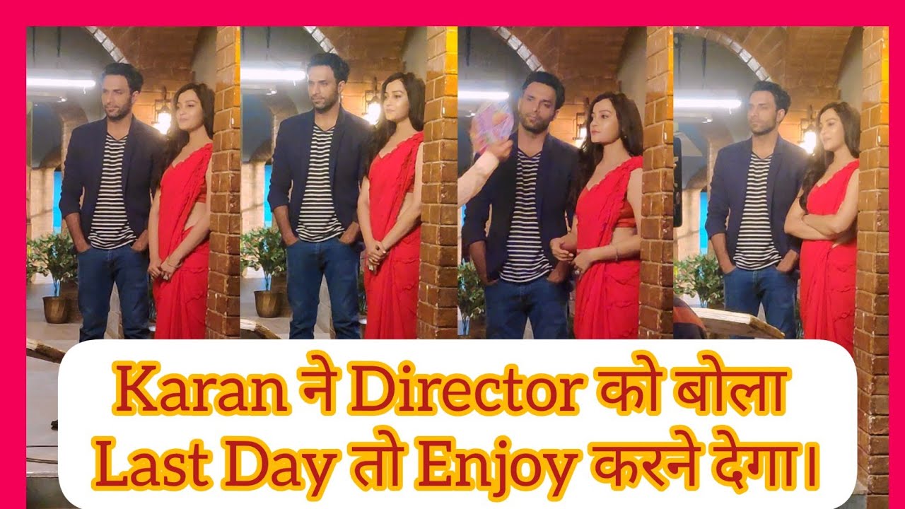 || Karan ने Director से कहा Last Day तो Enjoy करने देगा || Karan & Monami Dance Video || ZDMN ||