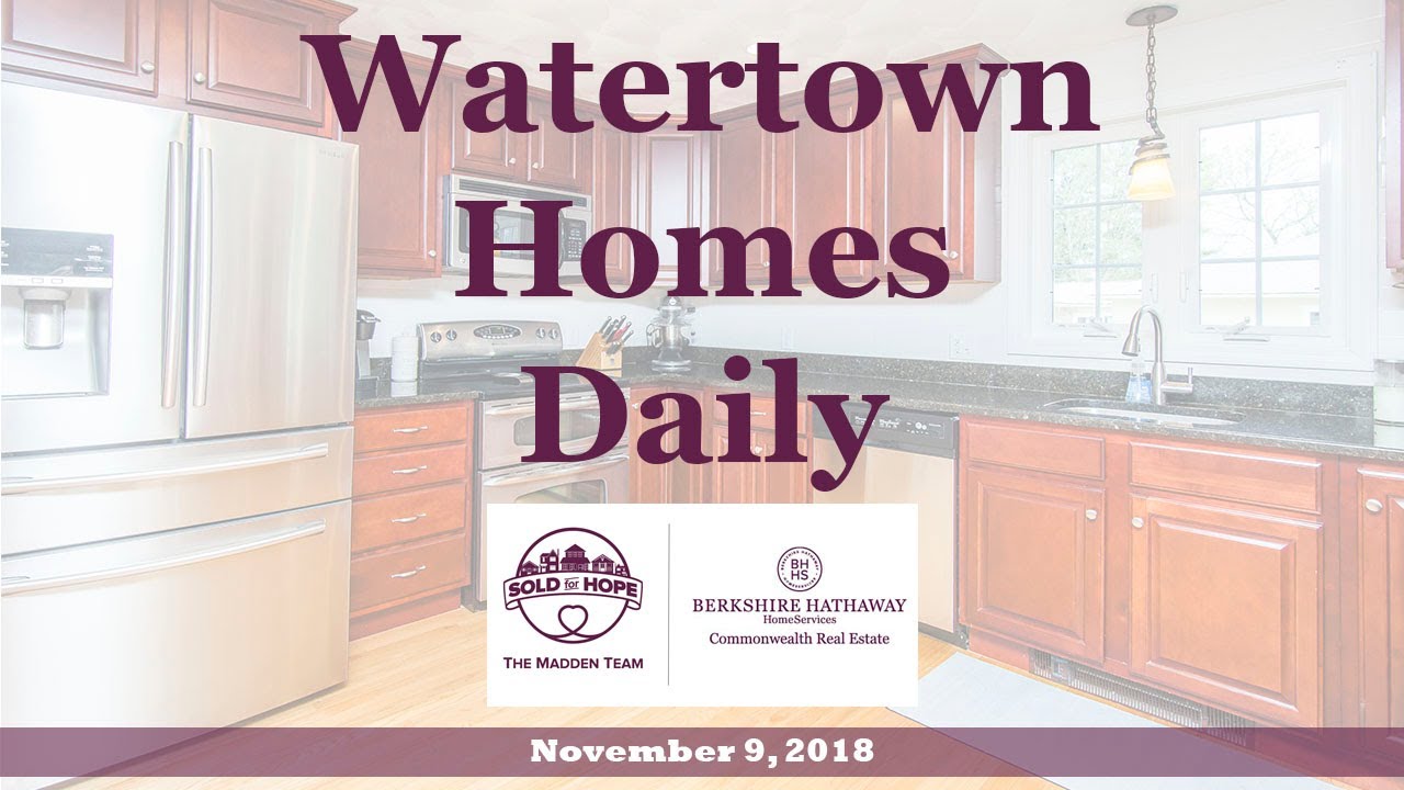 Watertown Homes Daily Relaunch | Episode 1 | 11.09.2018