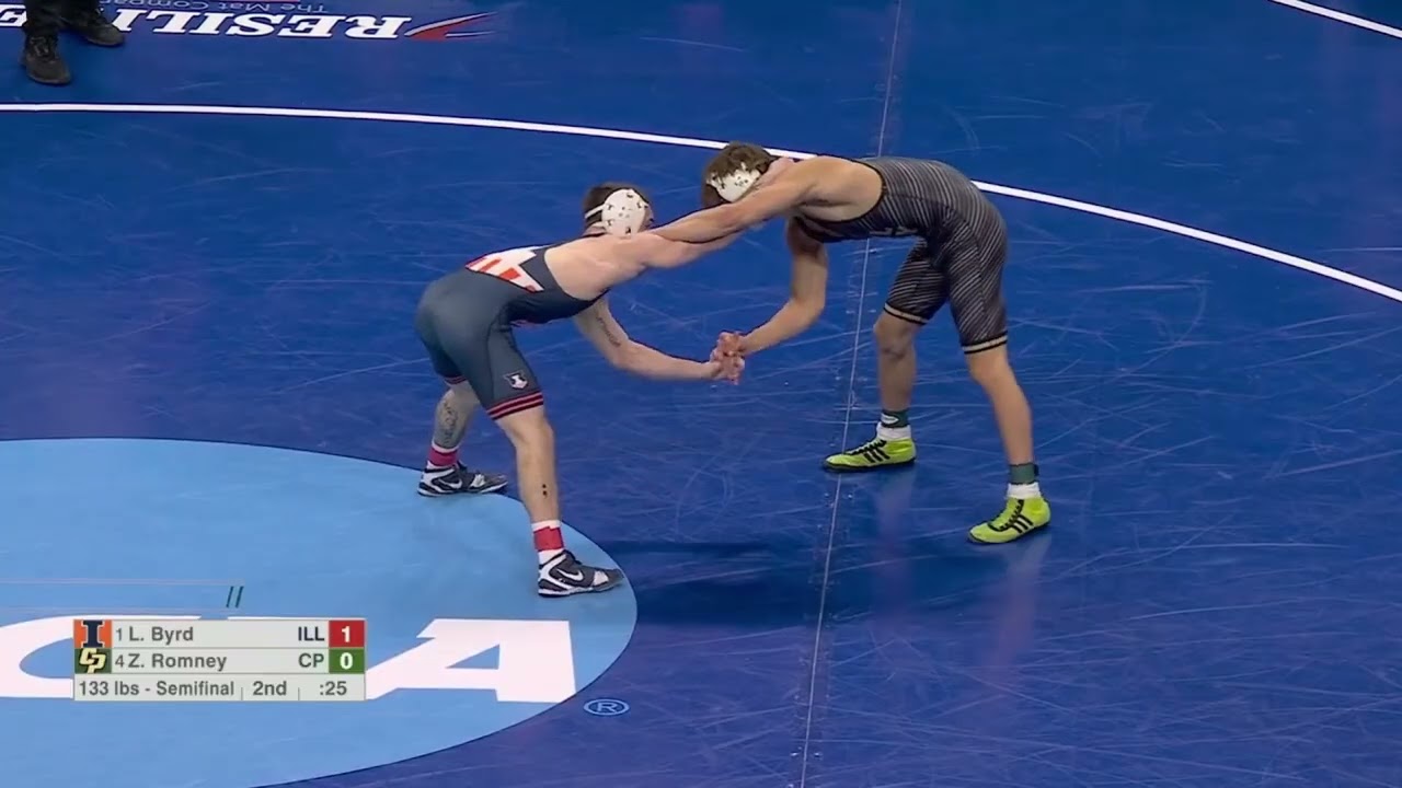 Byrd, Lucas vs Romney, Zeth | 133 lbs Semi-Final | 2025 NCAA