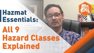 Hazmat Essentials The 9 Hazard Classes