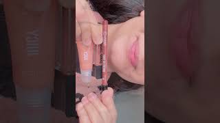 Brown Lipstick Combo 💕😍 #reachedmars #gloss #youtubeshorts #viral #fyp #lipstick #brown #makeup