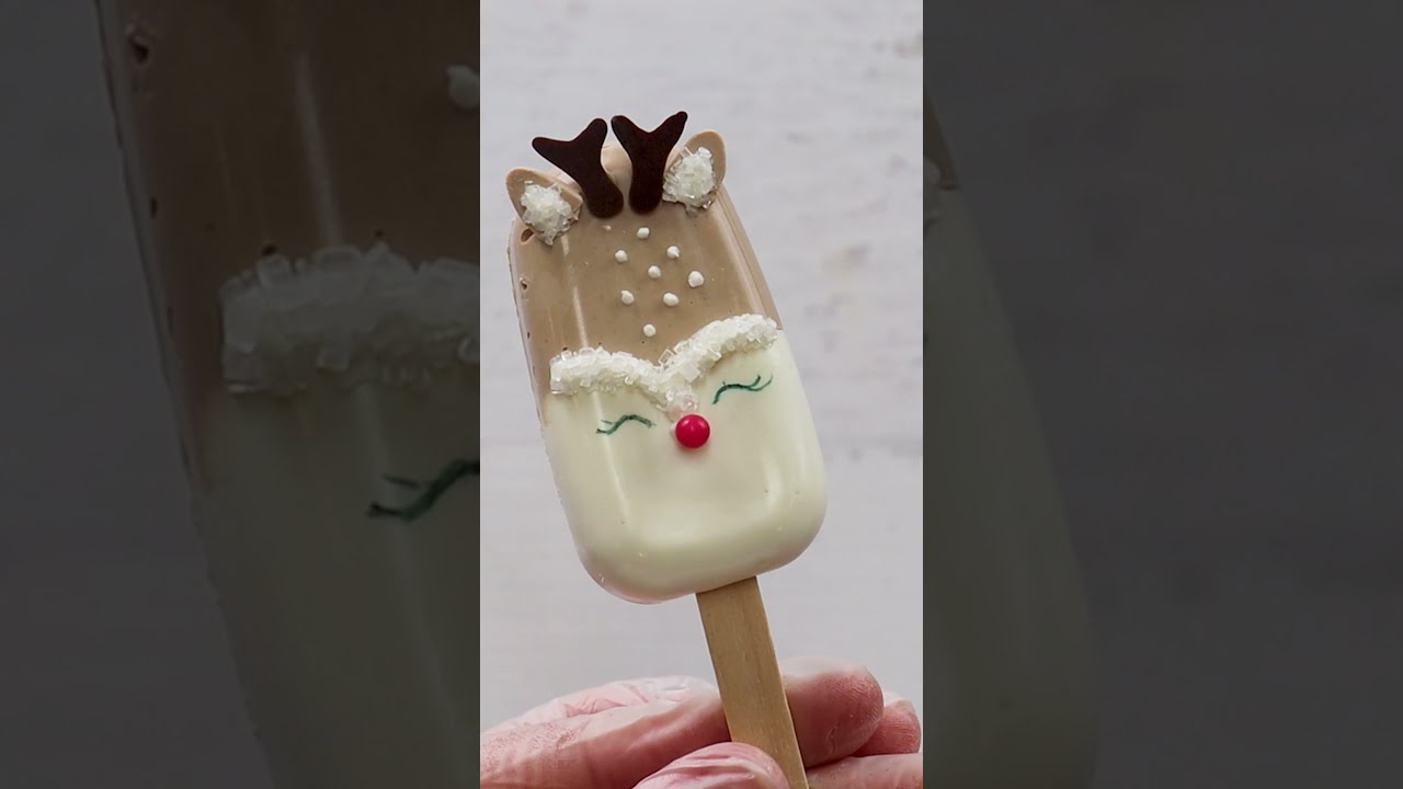 Making the Cutest Reindeer Cakesicle