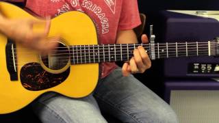 Video thumbnail of "Eric Church - Talladega - Acoustic Guitar Lesson - EASY Country Song On Guitar"