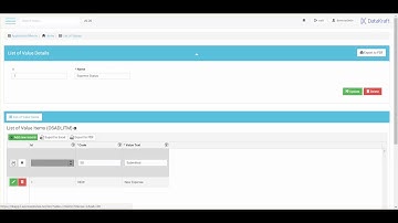 (2/6) Datakraft - Bizz App Builder | Create a List of Values (LOV)