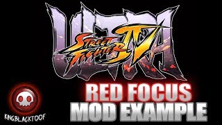 SSF4AE2012 | USF4 Red Focus Mod Example & Discussion