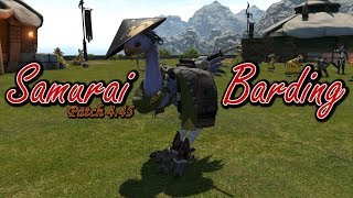 Ffxiv Samurai Barding Youtube