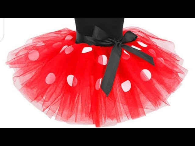 🎀Como hacer disfraz de Minnie Mouse para Cumpleaños DIY- Una Nube de  Sueños 