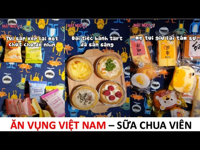 TỔNG HỢP TIKTOK | Ăn sữa chua viên phim ngôn tình và bánh tart không mập | Mật Ngọt TV