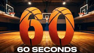 60 Second Countdown Timer with Basketball Sounds