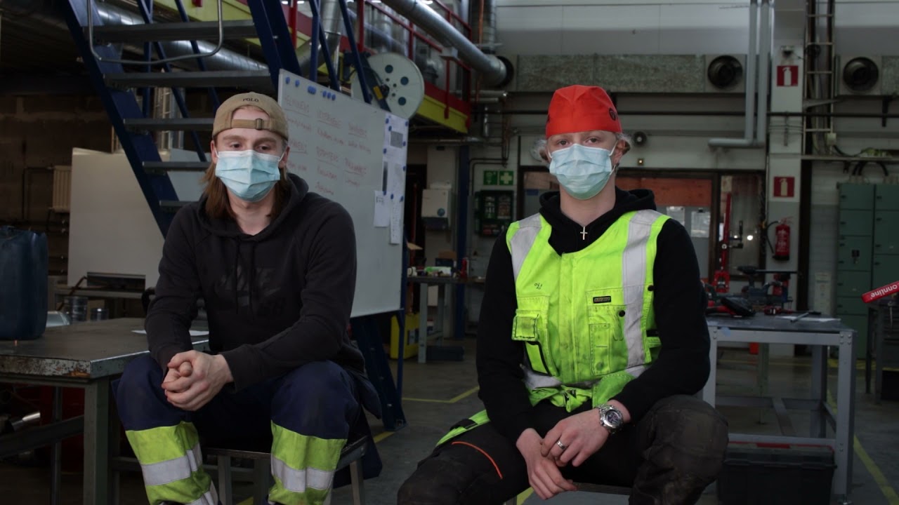 Opiskelijavideo: Talotekniikan perustutkinnon esittely