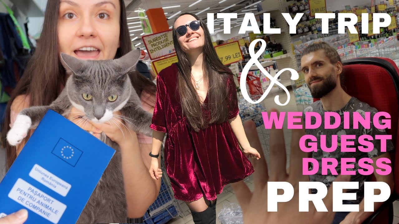 Preparing for a 3 WEEK ITALY TRIP & WEDDING | Dress shopping, Jumbo & Side Haul