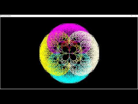 Fractal Tree Pattern: Stanford Code in Place 2021: Abhinav Ajith