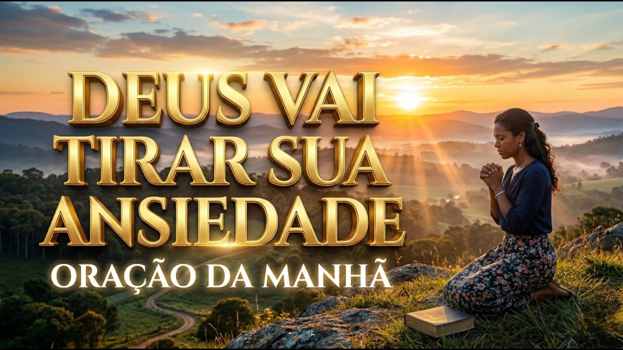 RECEBA A FORÇA DE DEUS PARA VENCER A ANSIEDADE E O CANSAÇO HOJE!