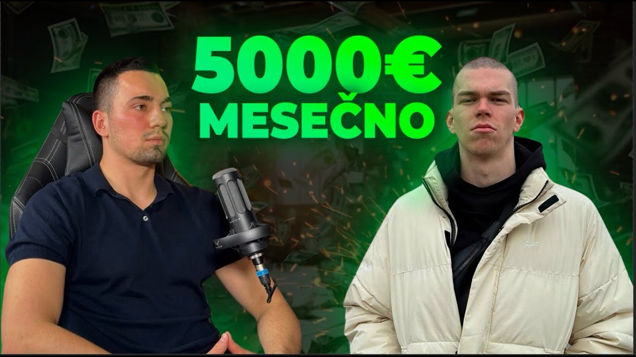 5.000€ mesečno kucajući poruke na Instagramu — Damjan