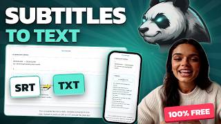 SRT to Text Free: A Clean Transcript From SRT or VTT Files