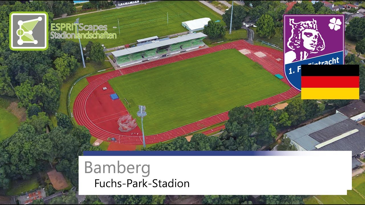 Fuchs-Park-Stadion | FC Eintracht Bamberg | Google Earth | 2016