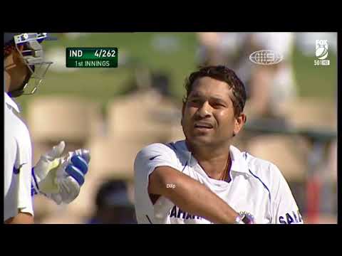 Sachin Tendulkar 153(205) vs Australia 4th Test 2008 Adelaide Extended Highlights Fox 1080p50fps