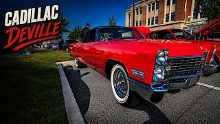 Classic 1967 Cadillac DeVille Convertible : POV WALKAROUND CAR 4K VIEW screenshot 3