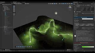 Unity Path Indicators That Follow Uneven Ground