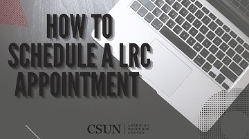 How to Schedule a LRC Appointment with E.A.B. Navigate