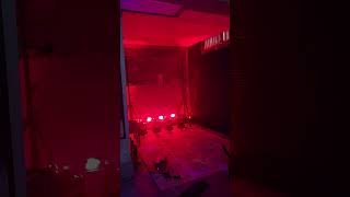 Started programming the moving head spots in Freestyler DMX software