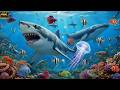 Ocean Wildlife 4K 🌊| Ocean Relaxation Sounds | Nature Animals Under The Ocean #music ​#usa#geography