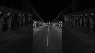 A walk on the Menai Bridge road deck.