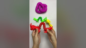 Robot Dragon Pop Sound ASMR Creating satisfying POP #asmrsounds #satisfying #relaxing #creative