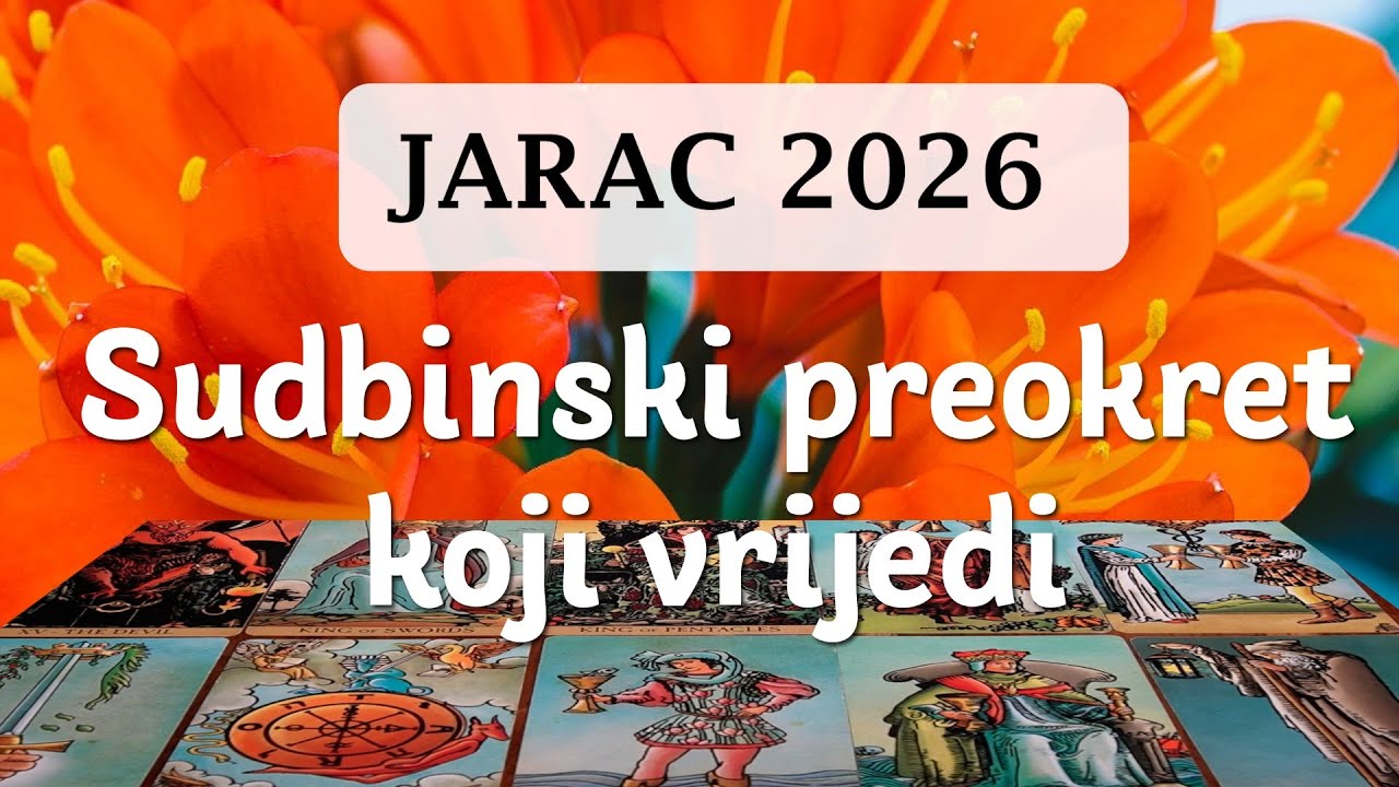 JARAC 2026 ♑️ Neplanirano olakšanje Sudbina preuzima kormilo!