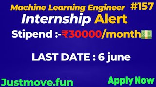 Machine Learning Engineer Internship | #ml #python #machinelearning #nlp #reactjs #java #college