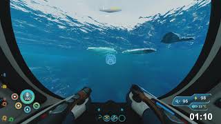 Subnautica Below Zero : Seatruck vs PRAWN Suit - Speed comparison