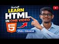 Learn HTML in One Video | Zero To Hero | Full Course for Beginners | Telugu Tutorial