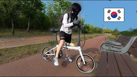 I cycled 50km across Korea