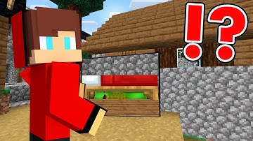 JJ Using Security Cameras To Cheat In Hide And Seek - Minecraft (Maizen Mizen Mazien) jj and mikey