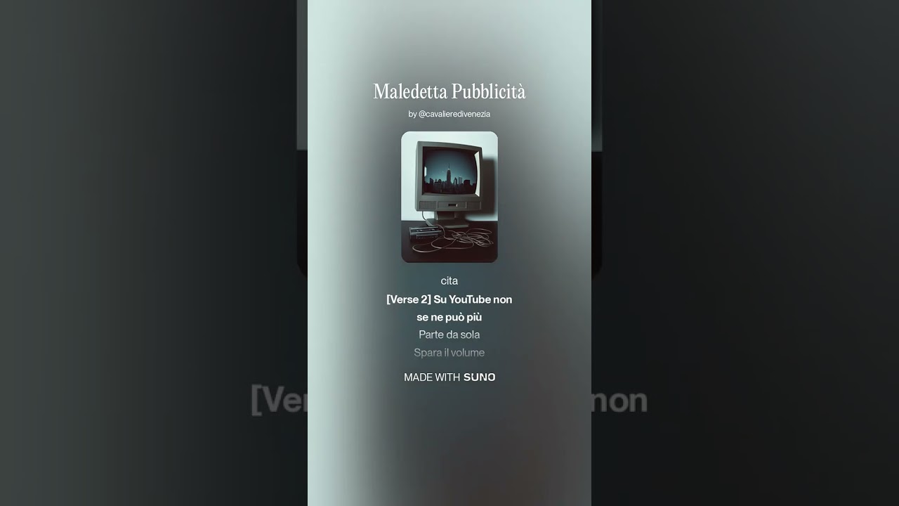 Maledetta Pubblicità [STORIA VERA]