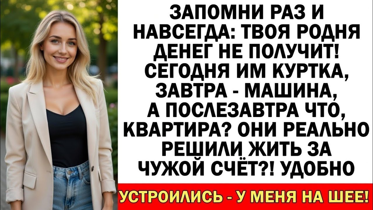 — Хочешь их кинуть?! — Нет. Просто хватит кормить их наглость!