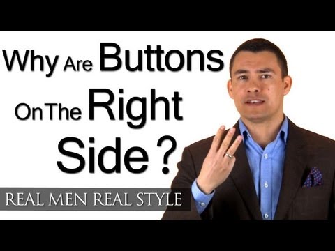 Video: Waarom knopen blouses aan de linkerkant?