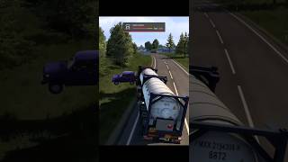 Ets2de Uyuyan Şoför Dehşet Saçtı #est2 #eurotrucksimulator2 #ets2game #truck #bus